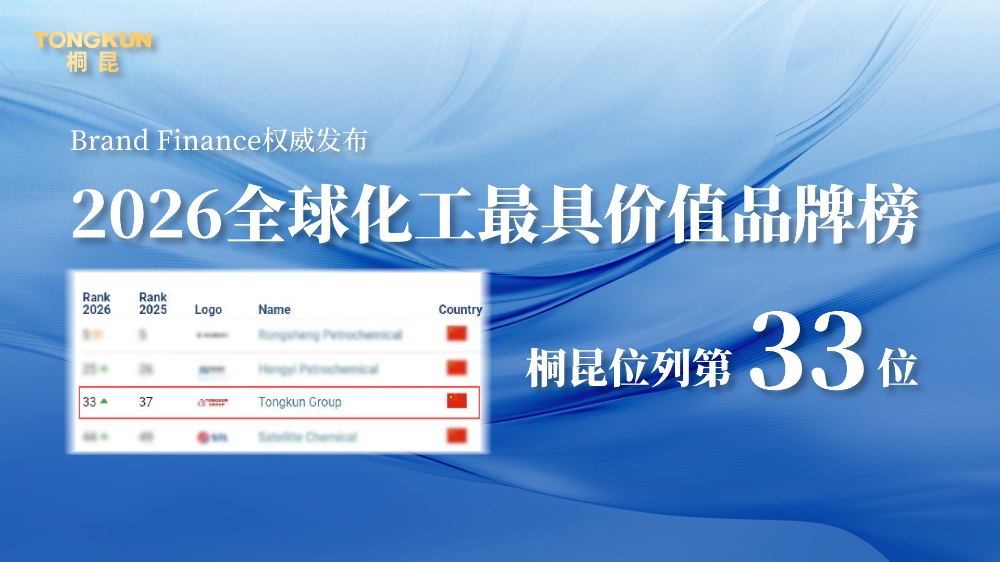 2026年全球化工最具价值品牌榜第33位-网站新闻
