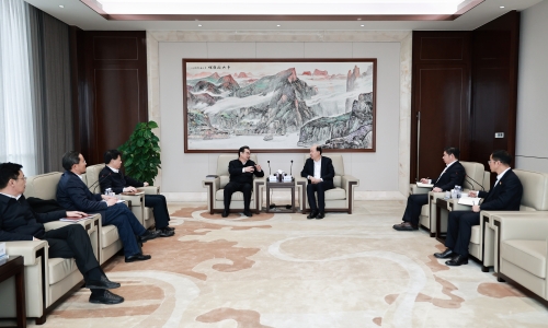 淮安市委副书记、市长史志军莅临爱游戏全站app官方网站调研