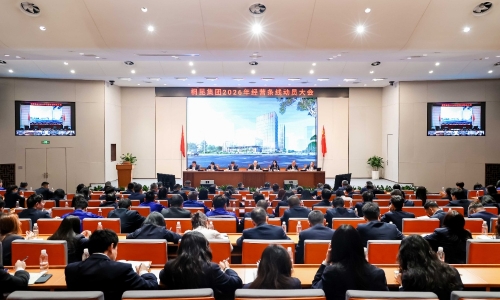 爱游戏全站app官方网站集团新春动员大会+登高毅行吹响开工号角！